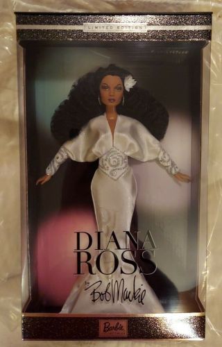 Barbie 2003 Diana Ross Bob Mackie Black Label Rare Nrfb