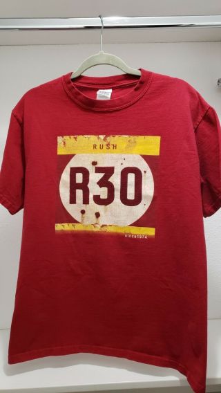 Rush Tour 2004 R30 30th Anniversary 2004 T - Shirt Men 