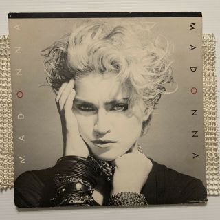 Madonna Promotional Promo Poster Of Album Cover 1983 Sire Records Self Titled