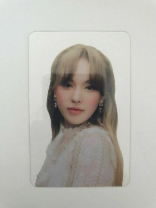 K - Pop Red Velvet Wendy Mini Album Like A Water Official Photocard