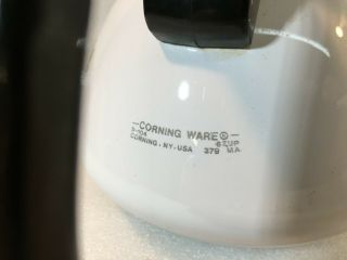 Corning Ware P - 104 SPICE OF LIFE 6 Cup Coffee/Tea Pot w/Metal Lid 3