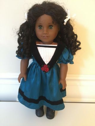 American Girl Doll Cecile And Book Euc