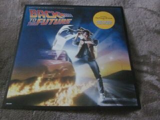 Back To The Future 1985 Soundtrack 12x12 Promo Cover Flat Poster Huey Lewis