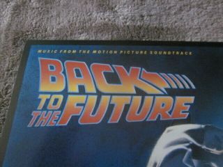 Back To The Future 1985 Soundtrack 12x12 Promo Cover Flat Poster Huey Lewis 2