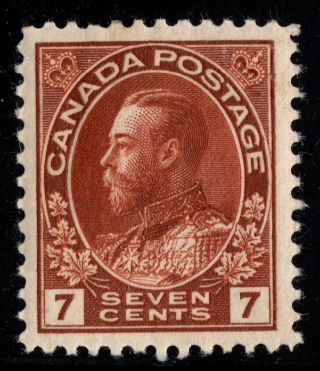114 George V 7c Canada Well Centered