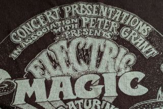 Led Zeppelin XL T - shirt Electric Magic Concert Tour Wembley London Vintage? 2