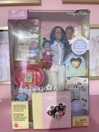 Barbie Midge Happy Family Birthday Nikki Baby Aa Rare