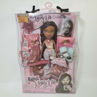 Bratz Rare Nighty Nite Sasha Doll 1st Edition Box Nrfb Mga Htf
