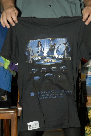 For King And Country Band T Shirt Christian Rock Joel & Like Drummer Boy Xmas