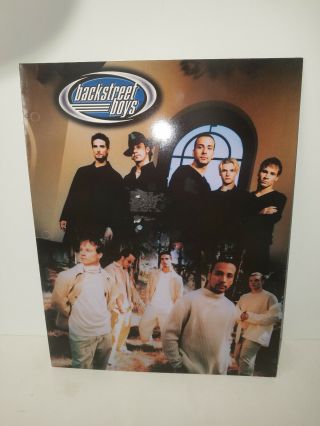 Vintage Backstreet Boys Unpunched 3 - Hole Folder 1999 Winterland