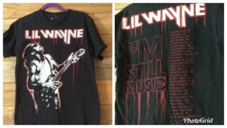 Lil Wayne 2011 Tour Shirt I’m Still Music Adult Medium
