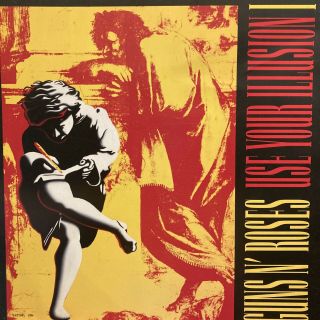 Guns N Roses Use Your Illusion I 12x12 Promo Poster Window Card Promotional