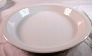 Corning Ware White - Winter Frost 9 Inch Round Pie Plate Dish,  P - 309 Pyroceram