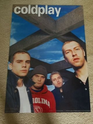 Coldplay Band Shot Music Poster 24 " X 34 " - R1216
