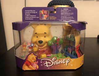Vintage Disney Winnie The Pooh Polly Pocket Play Case Nib 1999 Rare