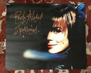 Paula Abdul Spellbound Rare Promotional Poster 2 For The Price Of 1