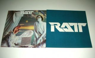 Ratt Reach For The Sky 2 Sided Promo 12x12 Poster Flat 1988 -