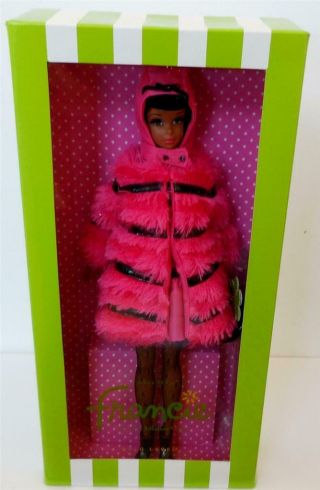Fuchsia ‘n Fur Francie Silkstone Doll Barbie 