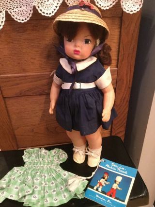 Doll 16 " Terri Lee With Extra Dress And Booklet 1950s