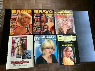 Blondie Debbie Harry 54 Great Rare Clippings/poster