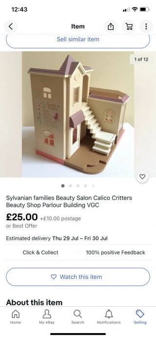 Sylvanian Families Bundle Old Oak Tree House And Salon - Private Listing