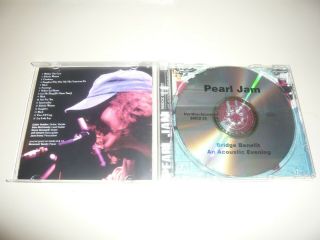 PEARL JAM Bridge Benefit An Acoustic Evening Mountain View CA October 1994 CD 3