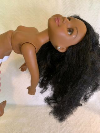 BFC Ink doll Calista/Noelle African American girl,  black hair 18” 3