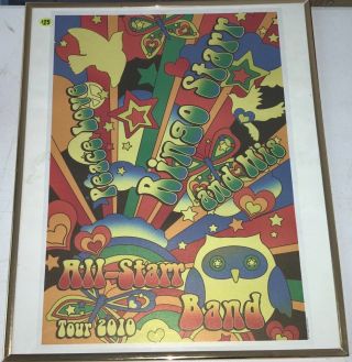 2010 Ringo Starr And His All Star Band Concert Music Poster
