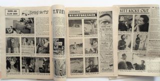 3 SONG HITS MAGAZINES 1953 - 1956 WITH ELVIS PRESLEY ARTICLE 2