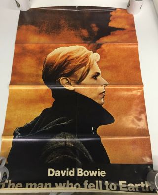 David Bowie - The Man Who Fell To Earth Promo Poster Rare