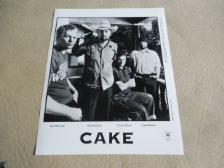 Cake (rock Band) Promotional 8x10 Press Photo 2001 Columbia Records