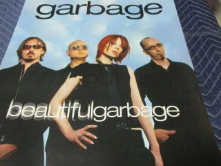 Garbage Garbage 2001 Interscope Poster 18 X 24 Very Good 2 Sided