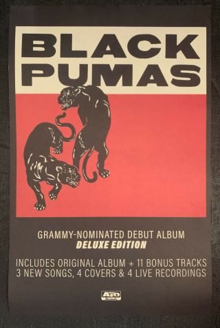 Black Pumas [promo Poster] 11x17