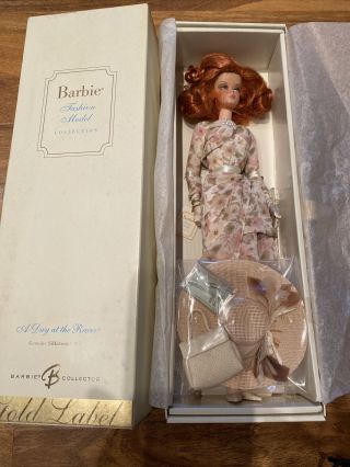 Silkstone Barbie Doll.  A Day At The Races Never Remived From Box