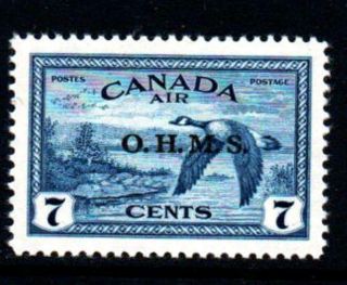 Canada Air.  1946.  7c Blue.  M.  O.  H.  M.  S.  Sg - 0171