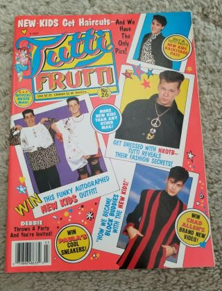 Tutti Frutti 1989 / 1990 Rare Kids On The Block