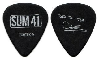Sum 41 Guitar Pick : 2005 Tour Back To The Cone Jason Mccaslin