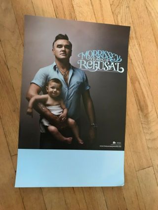 Morrissey Years Of Refusal Promo Poster 11x17