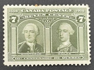 Canada 1908.  7c Olive (mh)