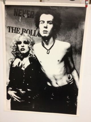 Sid And Nancy Uk Poster Sex Pistols Sid Vicious 20 1/2” X 28”