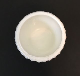 Hobnail White Milk Glass 2.  5 