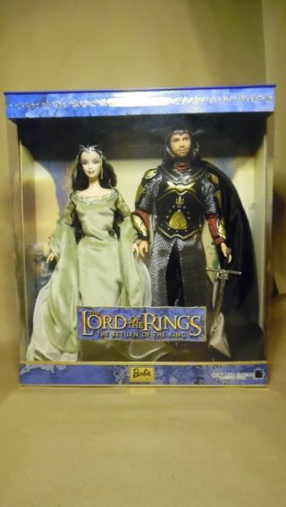 Barbie And Ken Doll As Arwen & Aragorn - Lord Of The Rings: The Return Of The King