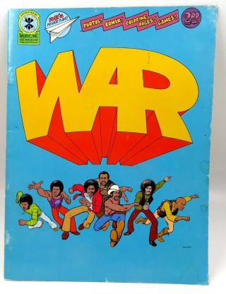 Vintage Rock Concert Program - War - Papa Dee Allen - 1973