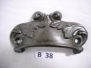 Antique Eastlake Cast Iron Drawer Bin Pulls 1870s To 1890s