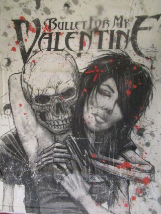 Bullet For My Valentine Tee Sz.  L