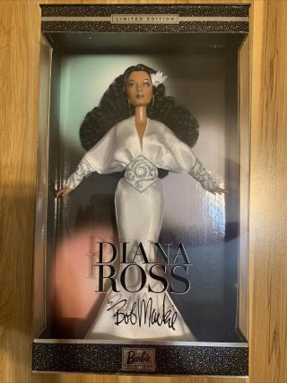 Barbie Diana Ross Bob Mackie Black Label Rare Limited Edition Nrfb