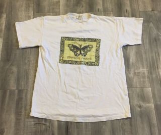 Vintage 90s Preserve Nature Graphic Tee Shirt Size Small