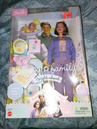 Happy Family Neighborhood Grandma Birthday Barbie Doll 2003 Mattel B7690