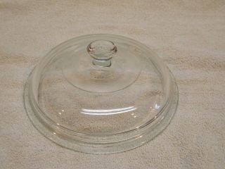 Vintage Rival Crock Pot 3100/2 Glass Lid Replacement.  7 3/4 " Outside Dia.  7 " Rim
