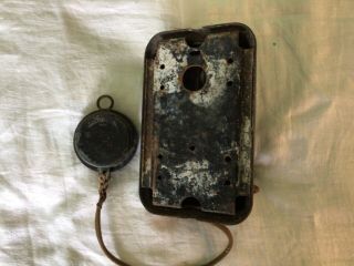Antique Wall Phone for Repair or Parts 3